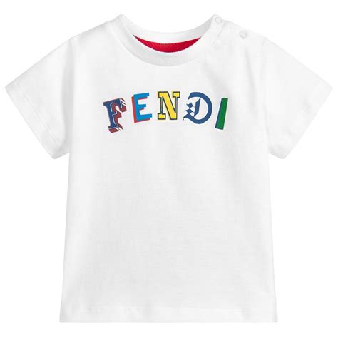 toddler fendi shirts|Fendi kids shoes.